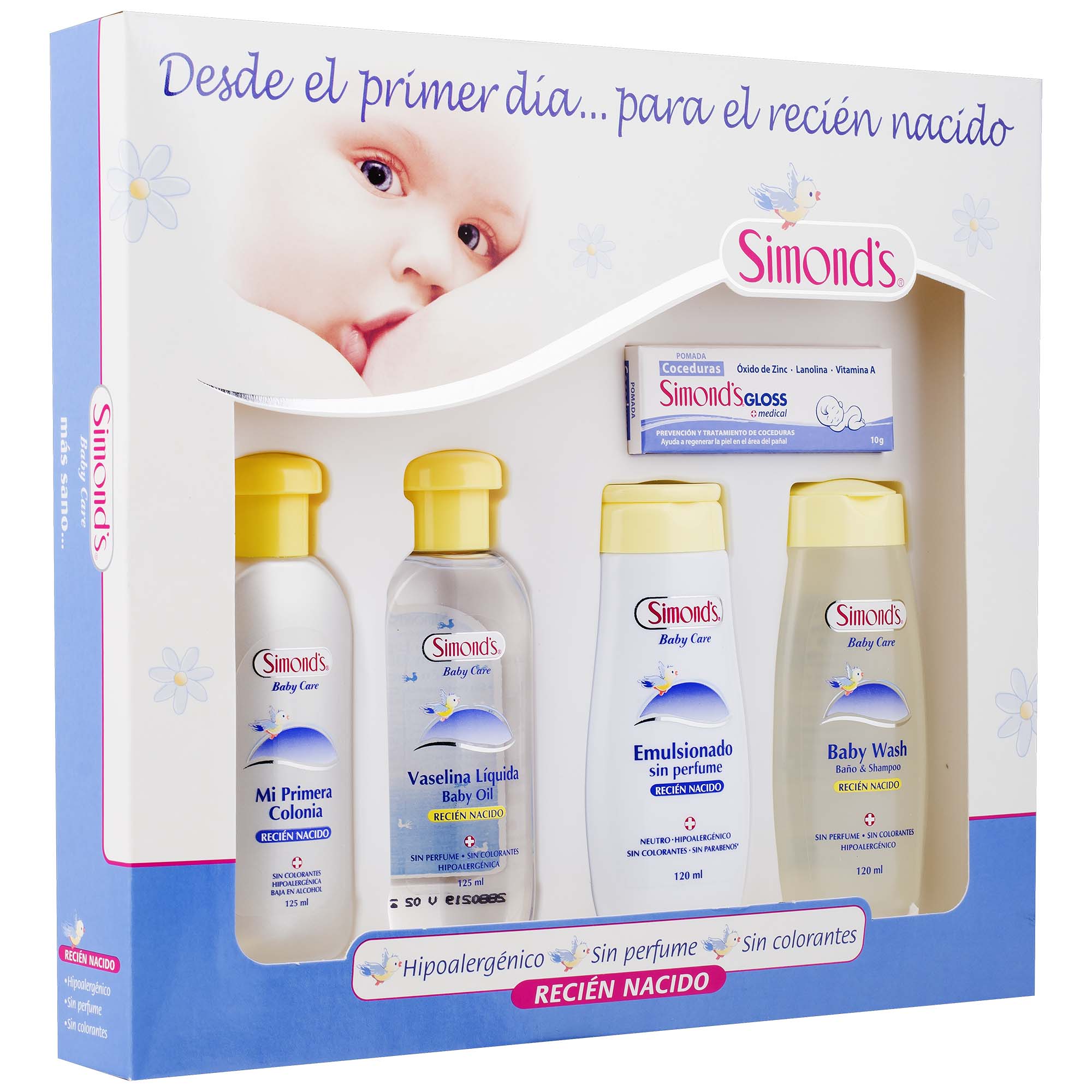 Estuche Simond's Bebe Recien Nacido - Pamelita distribuidora